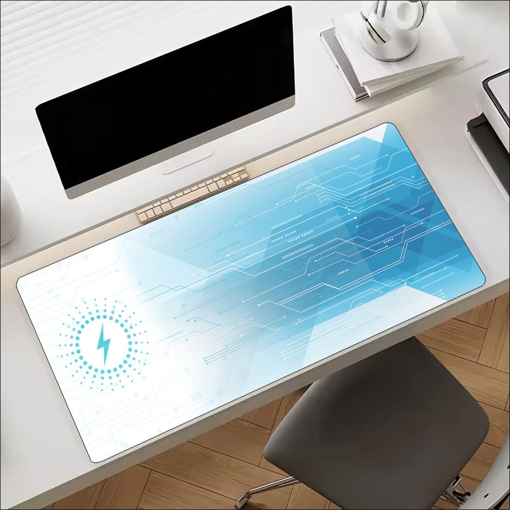 Office Tech Gear - Podkładka pod mysz Blue Tech Circuit