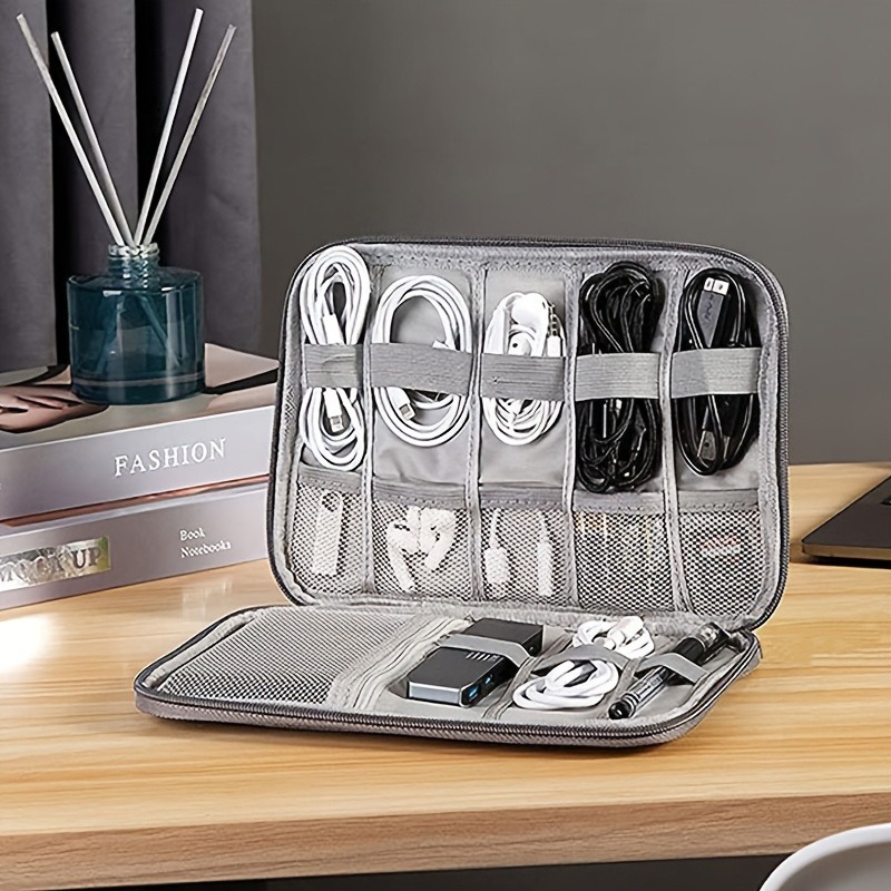 Office Tech Gear - Wielokieszeniowy organizer na akcesoria elektroniczne -