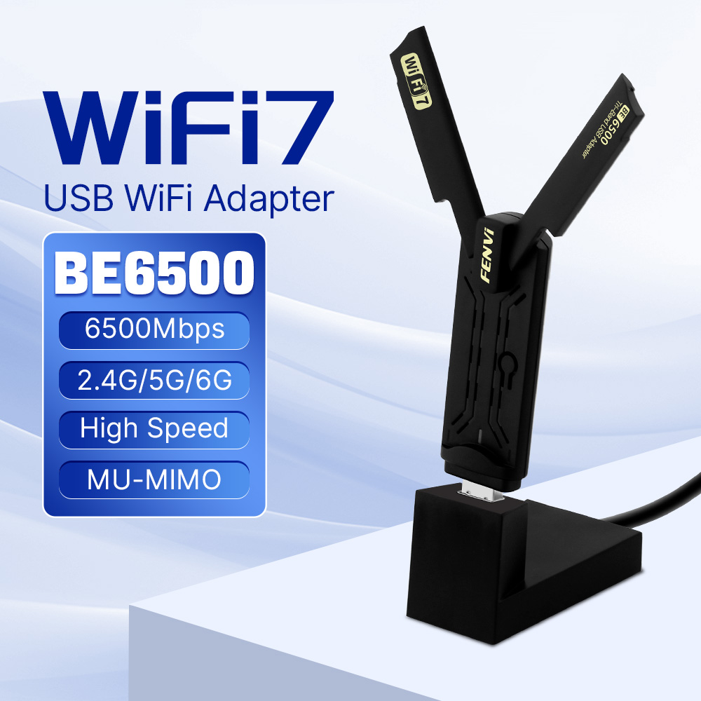 Power Over Ethernet - Fenvi Wi-Fi 7 USB WiFi Adapter