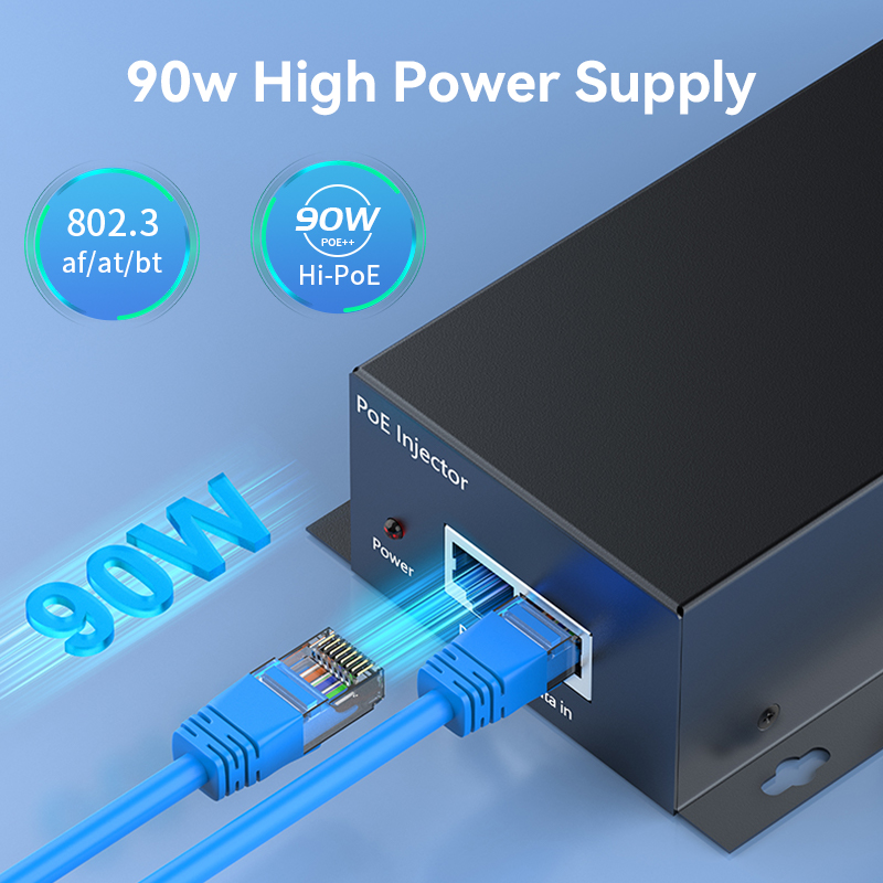 Injektor PoE 90W 10G IEEE 802. – Power Over Ethernet recenzja i cena
