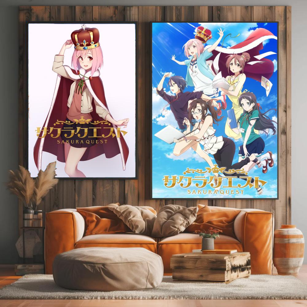 Anime S-Sakura Quest-T Plakat  – Office Quest recenzja i cena