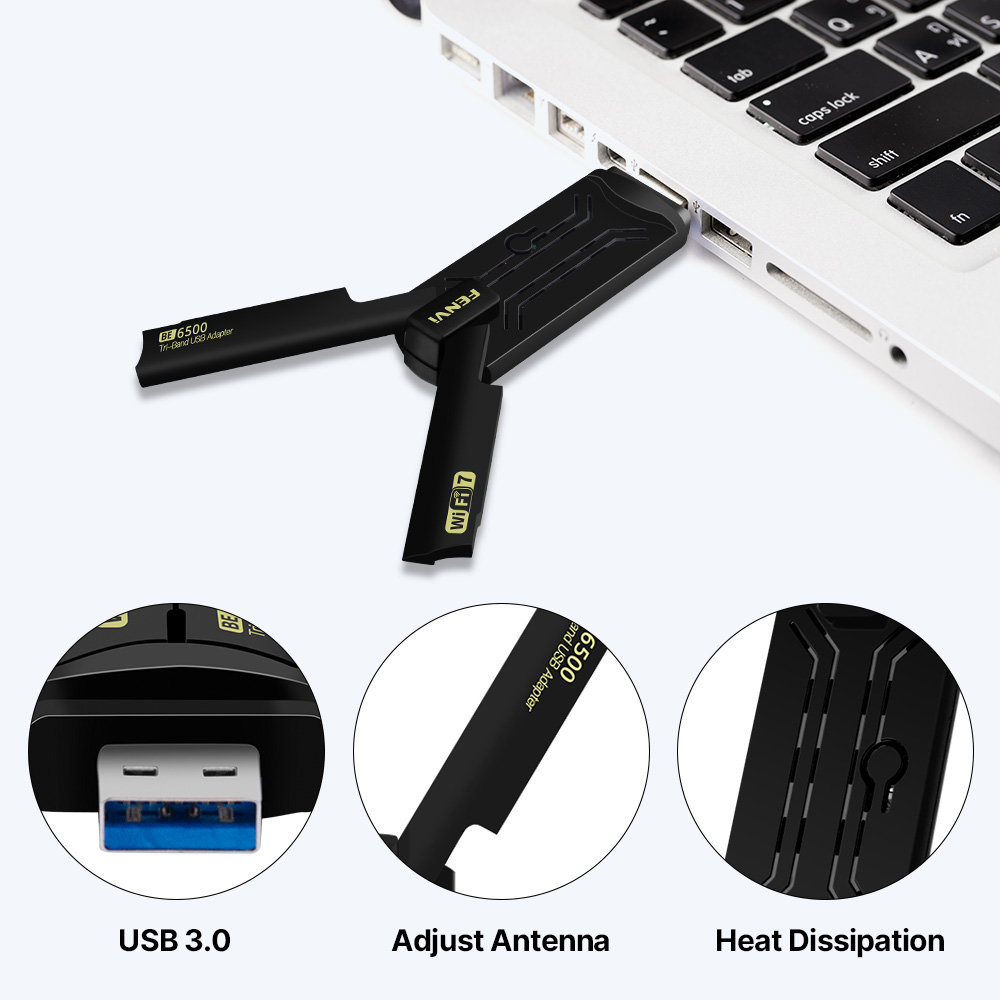 Fenvi Wi-Fi 7 USB WiFi Adapter – Power Over Ethernet recenzja i cena