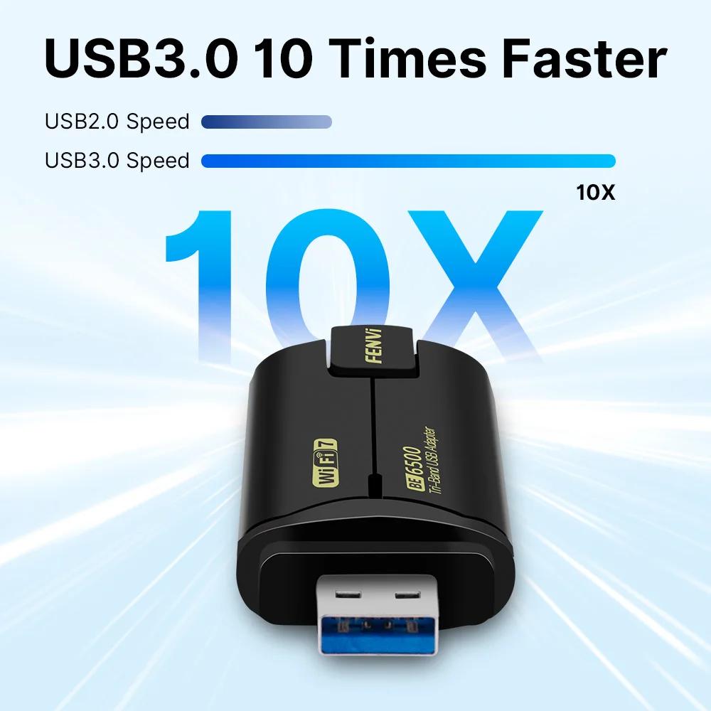 Fenvi Wi-Fi 7 USB WiFi Adapter – Power Over Ethernet recenzja i cena