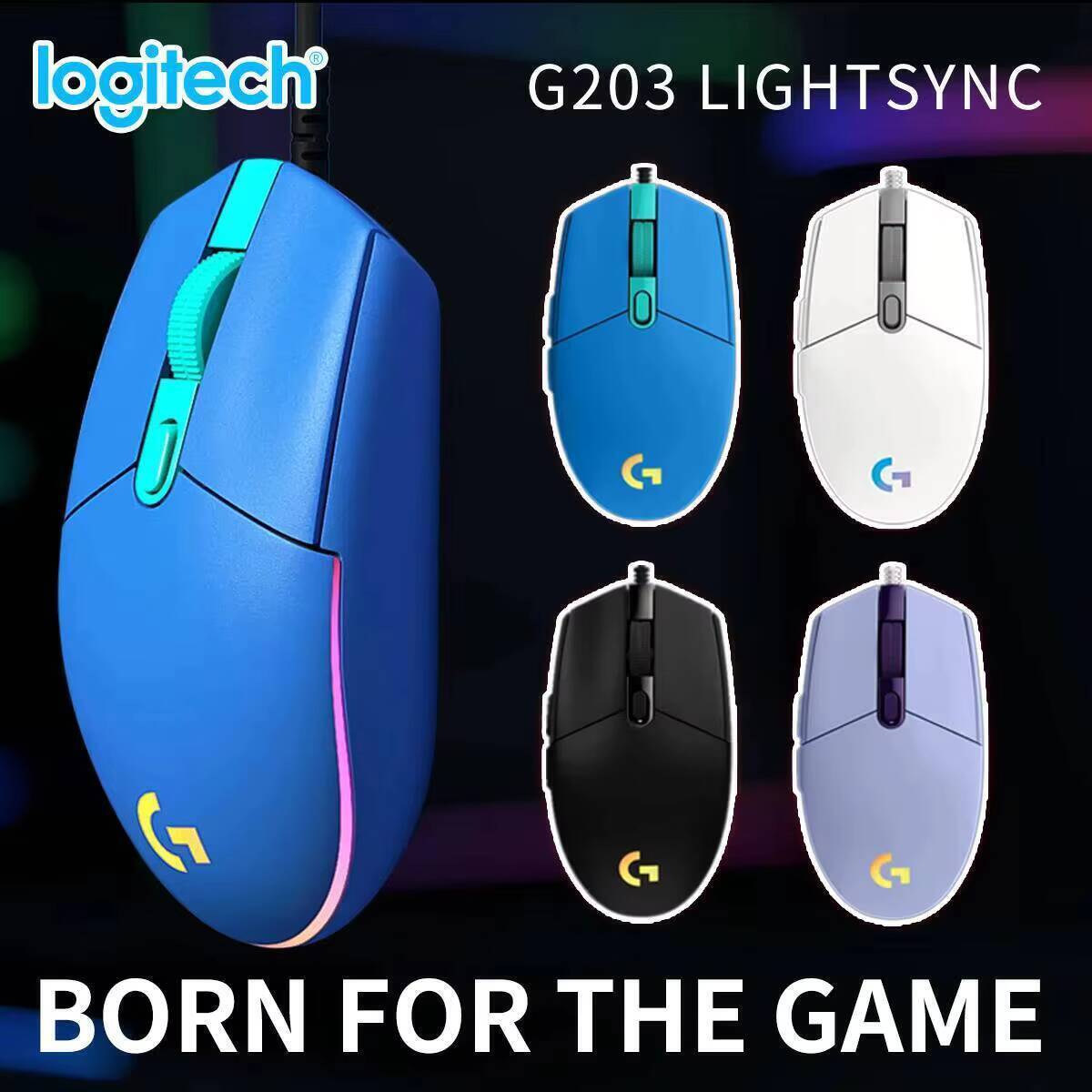 Przewodowa mysz gamingowa Logi – Logitech Mouse G203 recenzja i cena